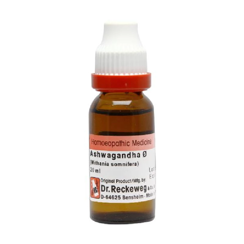 Dr. Reckeweg Ashwagandha Mother Tincture Q 20 ml
